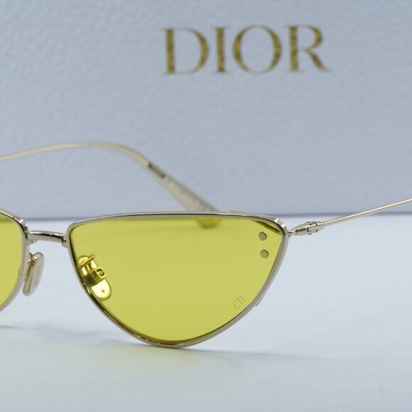 Dior MISSDIOR B1U B0H0 Cat Eye Eyeglasses - Gold/Yellow - Picture 3 of 13